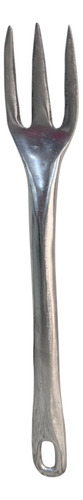 Pinza Tenedor Para Fritura De Aluminio Pulido