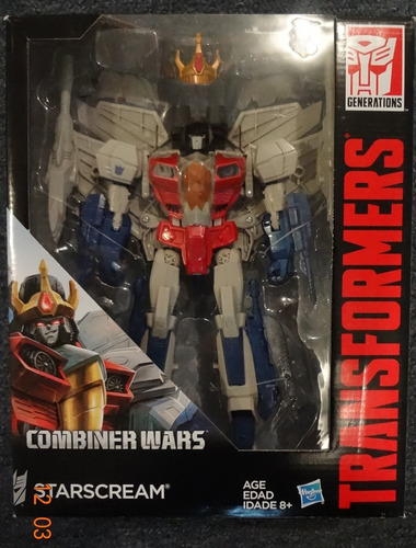 Starscream Transformers Combiner Wars Leader Class Hasbro