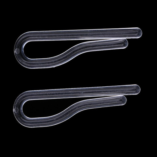 100x Clips De Plástico Para Doblada Manga Calcetin Pantalon