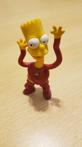 Figuras Muñecos Los Simpsons Bart Lisa Marge Hombre Comic (Usado)