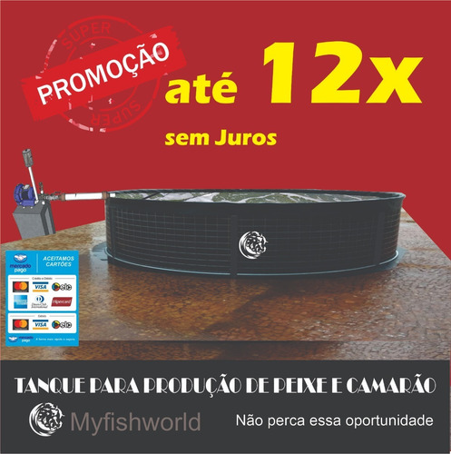 Imagem 2 de 8 de Kit Tanque 20m3 + Unidades De Aeração + Curso Grátis E Flang