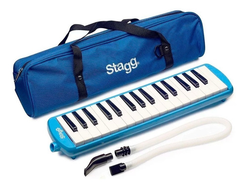 Melodica Stagg 32 Notas Colores Funda Con Correa Profesional