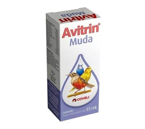 Avitrin Muda 15ml Coveli Suplemento Vitamínico Para Aves