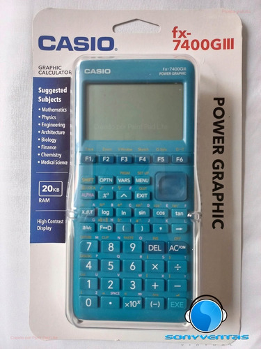 Calculadora Casio Graficadora Fx-7400giii Sellada Original