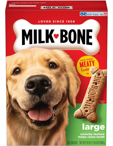 Galletas Milk Bone Para Perros Grandes Snack