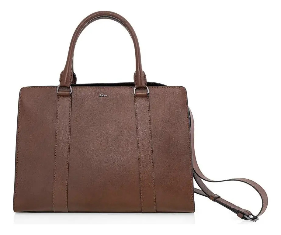 Bolsa Tote Iplace Macbook - Marrom