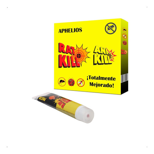 Rodenticida Pasta Tubo 40gr Rat-kill R-203