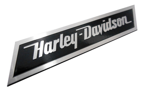 Emblema Harley Davidson Em Aço Inox Fita Dupla-face - Moto