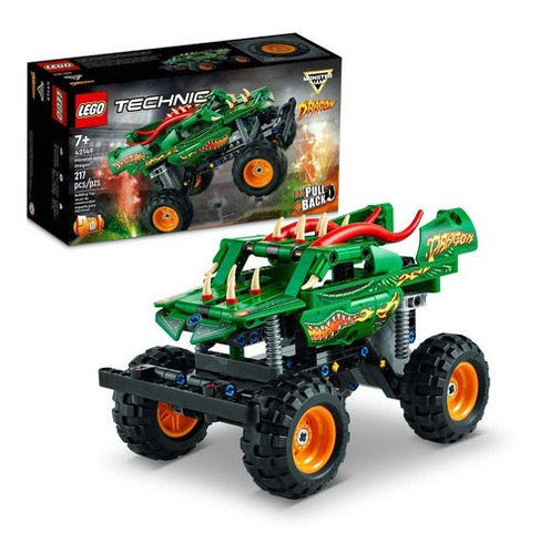 Kit Lego Technic 42149 Monster Jam Dragon (217 Piezas) 217