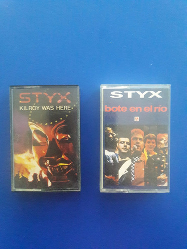 Cassettes Tapes Originales Styx - Coleccion De 2
