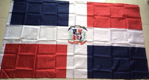 Bandera De República Dominicana 90x150cm. Banderas Del Mundo