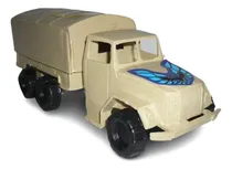 Comprar Camión Militar Desierto - Camioncito Juguete Escala Bootleg