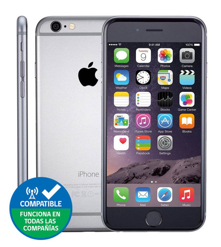 iPhone 6 64gb,silver, Grado A Refaccionado - Mobilehut