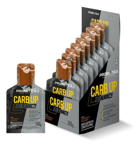 Rb Up Blck Gel Om Feín Ix /10 Schês - Probiótic Sbor Rmelo Slgdo - Originl