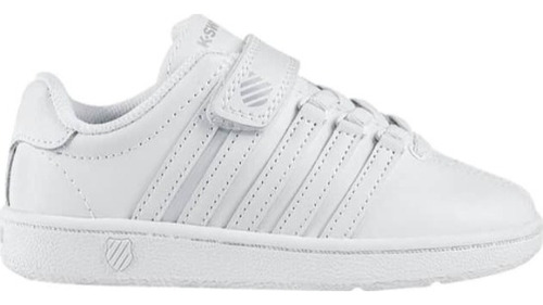 Tenis Casual Classic Vn K-swiss 6101 Blanco Niños