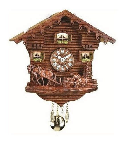 Kuckulino Reloj De La Selva Negra Casa Suiza Con Movimiento 