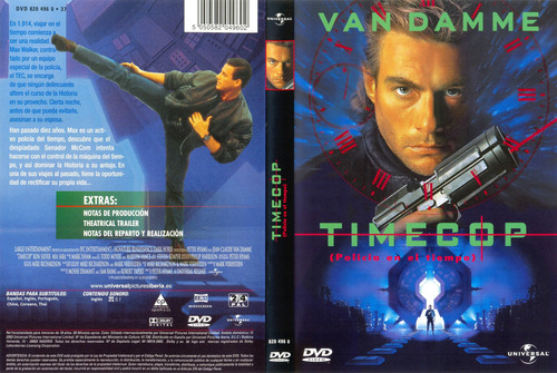 Timecop - Van Damme - Dvd