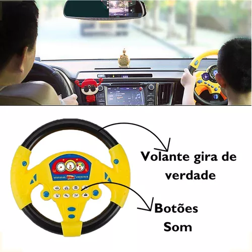 Volante Divertido Gira 360° Interativo - Zoop Toys