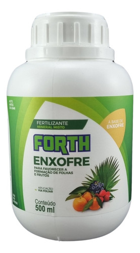 48un Enxofre Adubação Foliar Para Plantas Forth (500ml Cd)