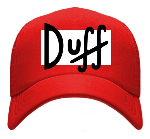 2 Gorras De Cerveza Duff, Simpsons  Roja Homero Con Envio 