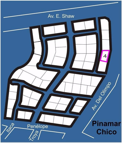 Imagen 3 de 3 de Vendo Lote En Barrio Pinamar Chico # 4.