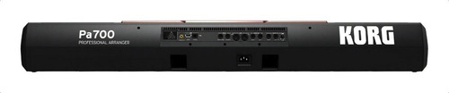 Teclado Sintetizador Workstation Korg Arranger Pa700-or 61 Color Negro & Cobre