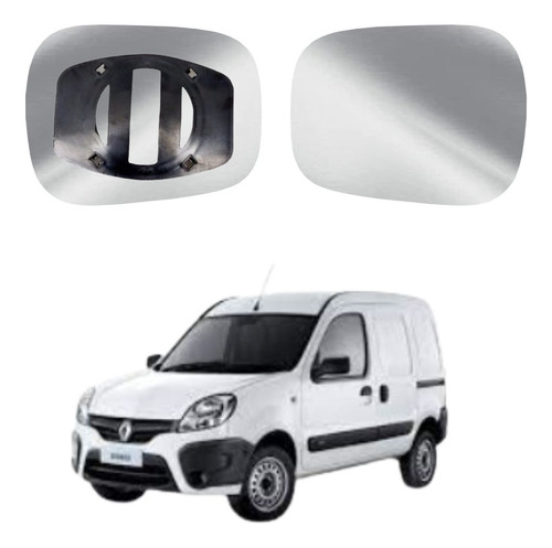 Lente Espelho Retrovisor Renault Kangoo 2003/2013 C/ Base Le