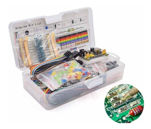 Kit Do Fabricante Iniciante 830 Peças Compatível Com Arduino