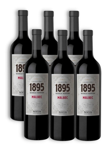 Vino Norton Colección 1895 Malbec Caja X6u 750ml Mendoza