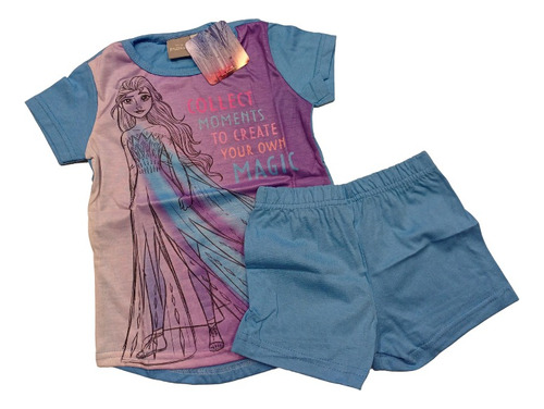 Pijama Infantil De Verano - Frozen - Disney