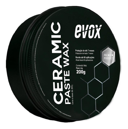 Cera A Base De Sio2 Ceramic Paste Wax 200g Evox
