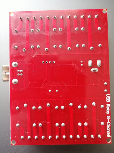 Tarjeta Relevadores 8 Canales Usb Usb Relay 8 Channel