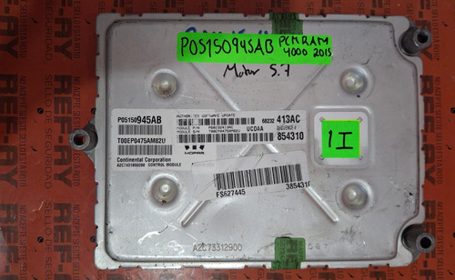 Pcm Computadora Ram 1500 5.7l 2014-2015 P05150945ab (Usado)
