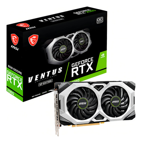 Placa de video Nvidia MSI Ventus Gp 6GB