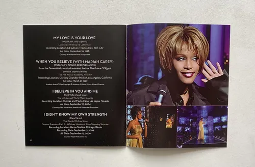 Cd + Dvd Whitney Houston - Live - Her Greatest Performances