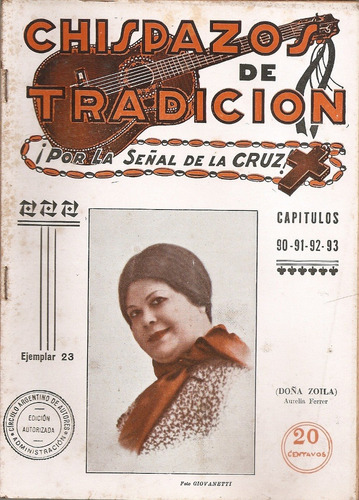 Revista Chispazos De Tradicion Nº 23 Gonzalez Pulido Briozzo