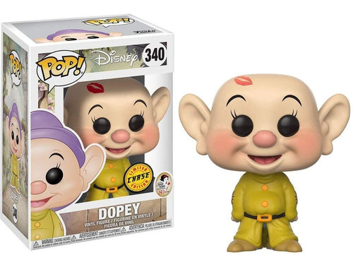 Funko Disney: Dopey Tontin Chase Blancanieves Nuevo Original (Usado)
