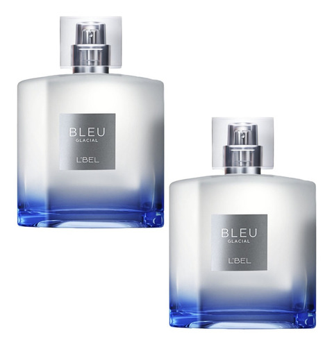 2 Perfume Bleu Glacial Men Lbel - mL a $588