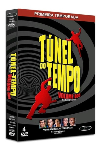 Túnel Do Tempo 1ª Temporada Vol.2 - Box Com 4 Dvds - Novo