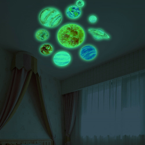 Pegatinas De Pvc Para Pared De Niños Con Forma De Estrella R