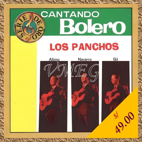 Vmeg Cd Los Panchos 1963 Cantando Bolero