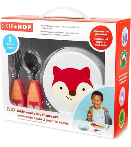 Kit De Alimentação Zoo Raposa Skip Hop