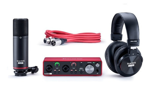 Kit De Grabacion  Focusrite Scarlett 2i2 Studio Premium 3 G