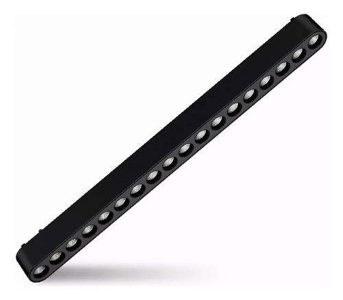 Módulo Focal Dim 33cm 16w Riel Skyline Diseño Decorativo Arq Color Negro