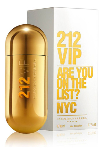 212 Vip Mujer Edp 80ml Carolina Herrera