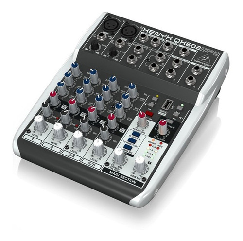 Consola Behringer Qx602mp3 4 Ch Mp3 Player/usb, Fx