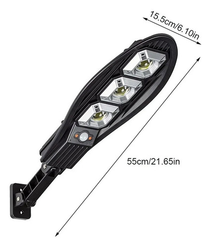 A*gift 2pcs 500watts Llevó Luz De Calle Del Sensor De