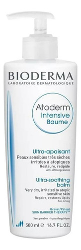 Bioderma Atoderm Intensive Baume Hidrata 500ml Dosificador