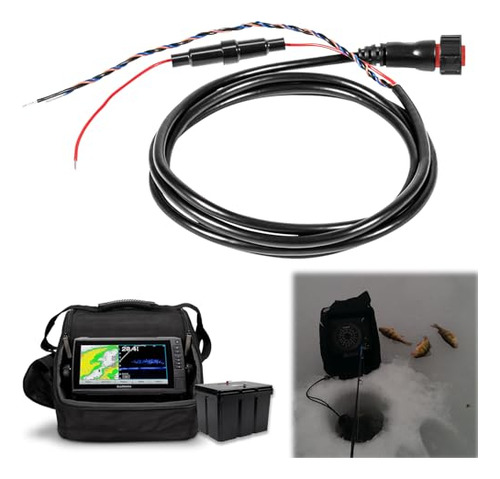 Pack Cable De Poder 4-pin Para Garmin Echomap Y Gpsmap