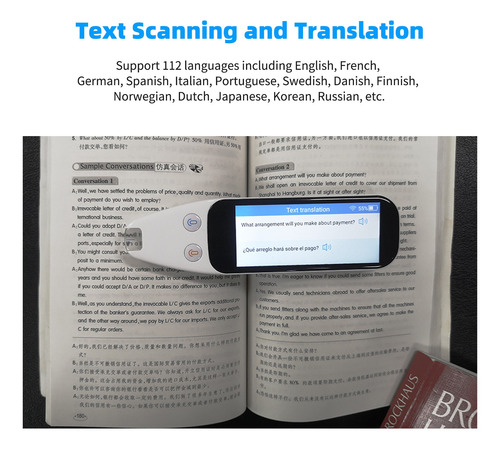 Imagen 7 de 9 de Portátil Escaneo Traducción Pluma Lector De Examen